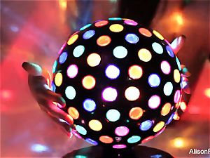 killer gigantic jugged disco ball stunner