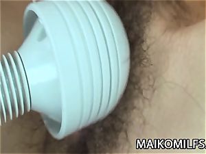 Kaoru Shiojima - kinky JAV mummy Face sprayed With jizz